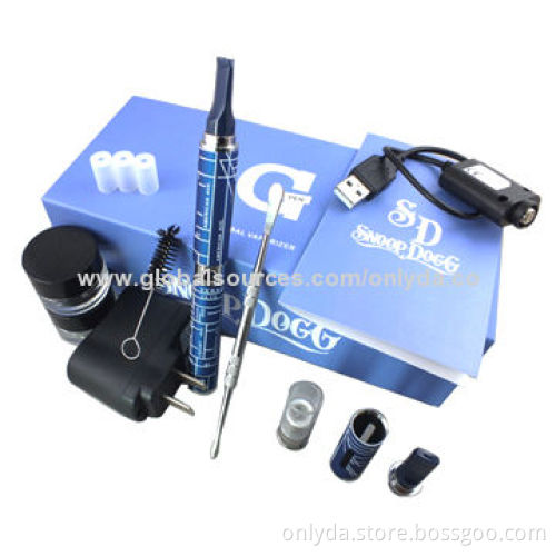 Electronic Cigarette/Snoop Dogg Dry Herb G Pen, Blue and Red Colors